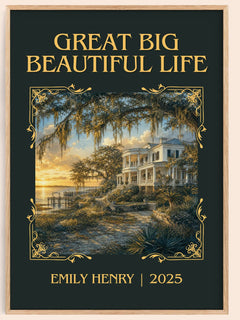 Great Big Beautiful Life Classic Book Art Print by Emily Henry – book poster