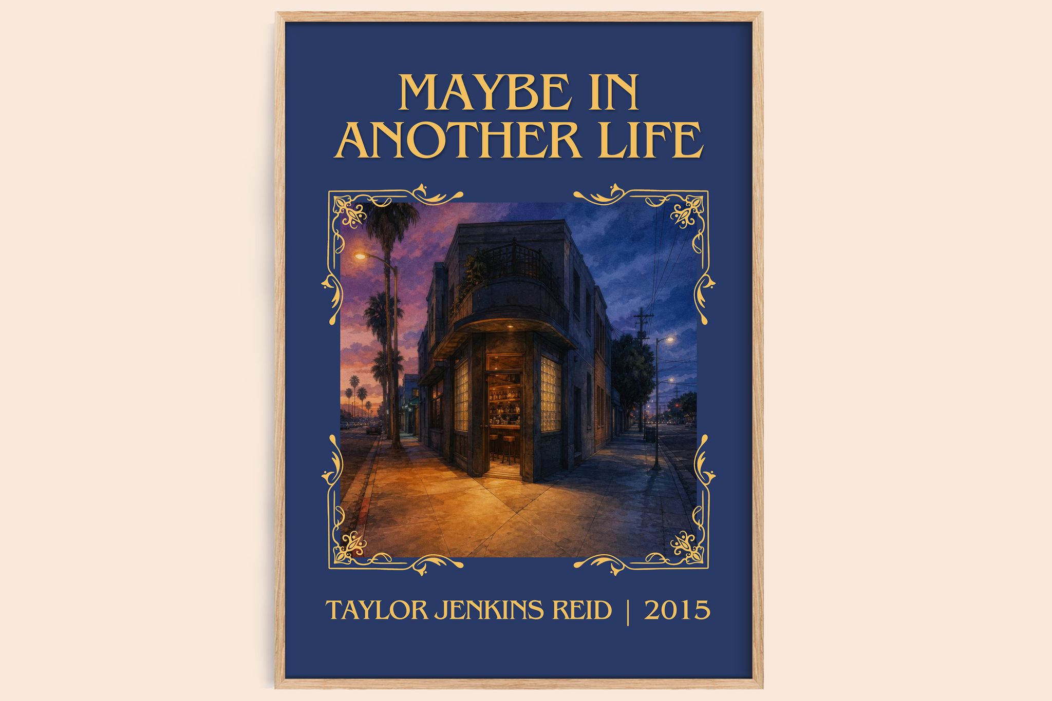 Maybe in Another Life Classic Book Art Print by Taylor Jenkins Reid