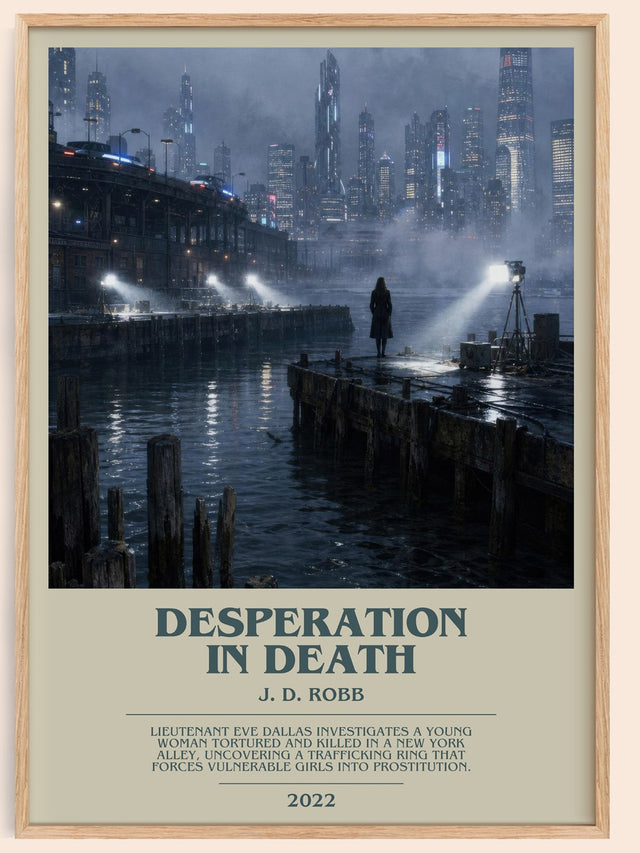 Desperation In Death Bookish Wall Art by J. D. Robb