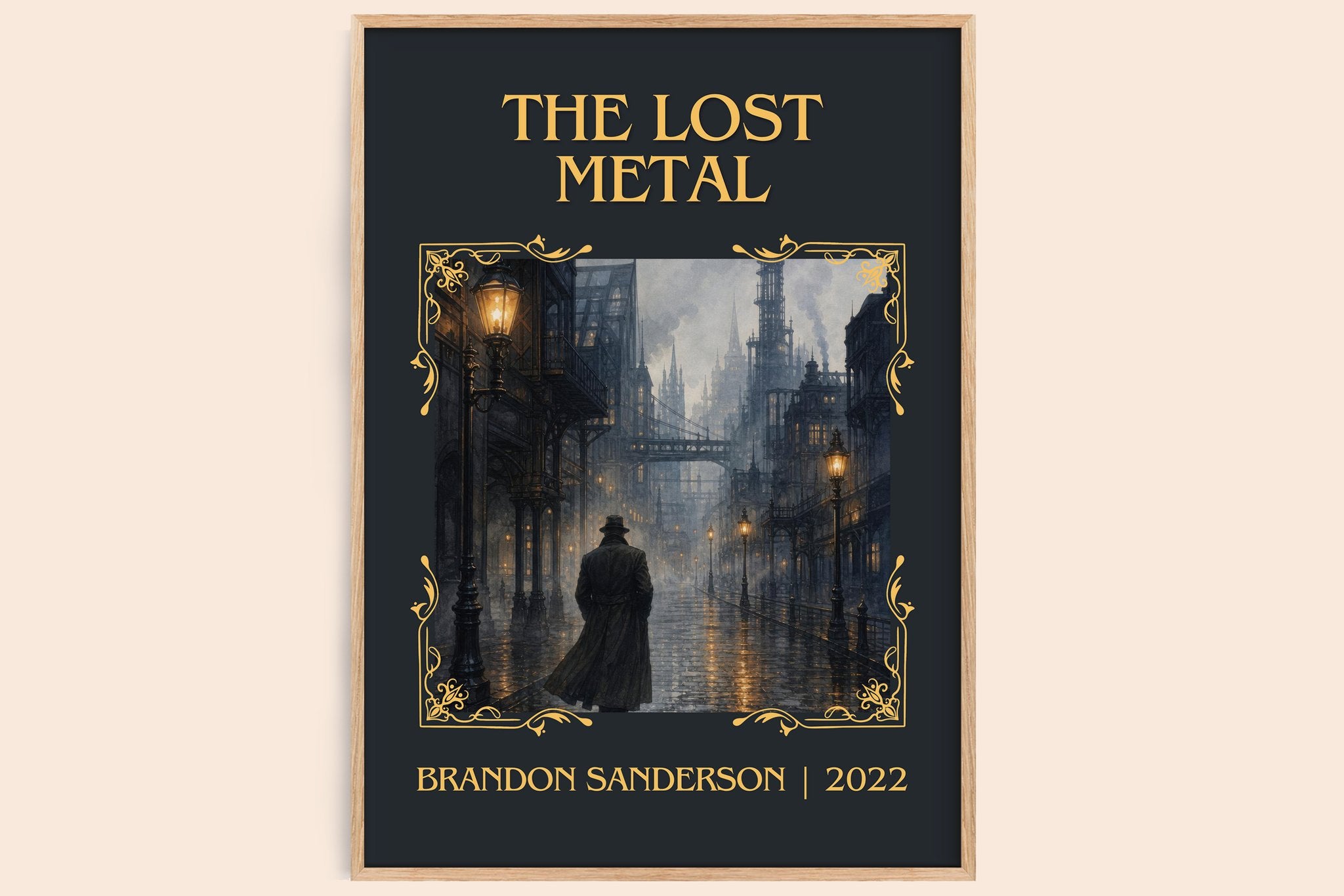 The Lost Metal Classic Book Art Print by Brandon Sanderson