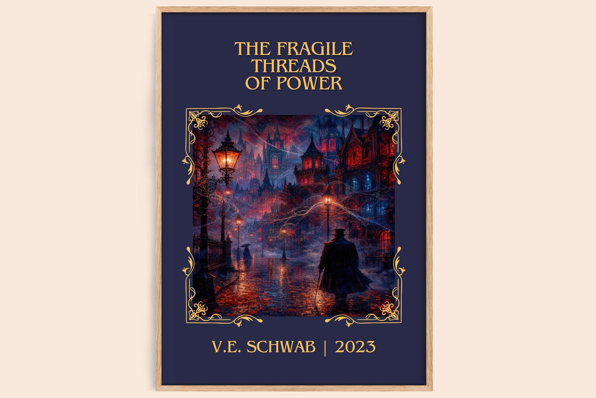 The Fragile Threads of Power Classic Book Art Print by V.E. Schwab