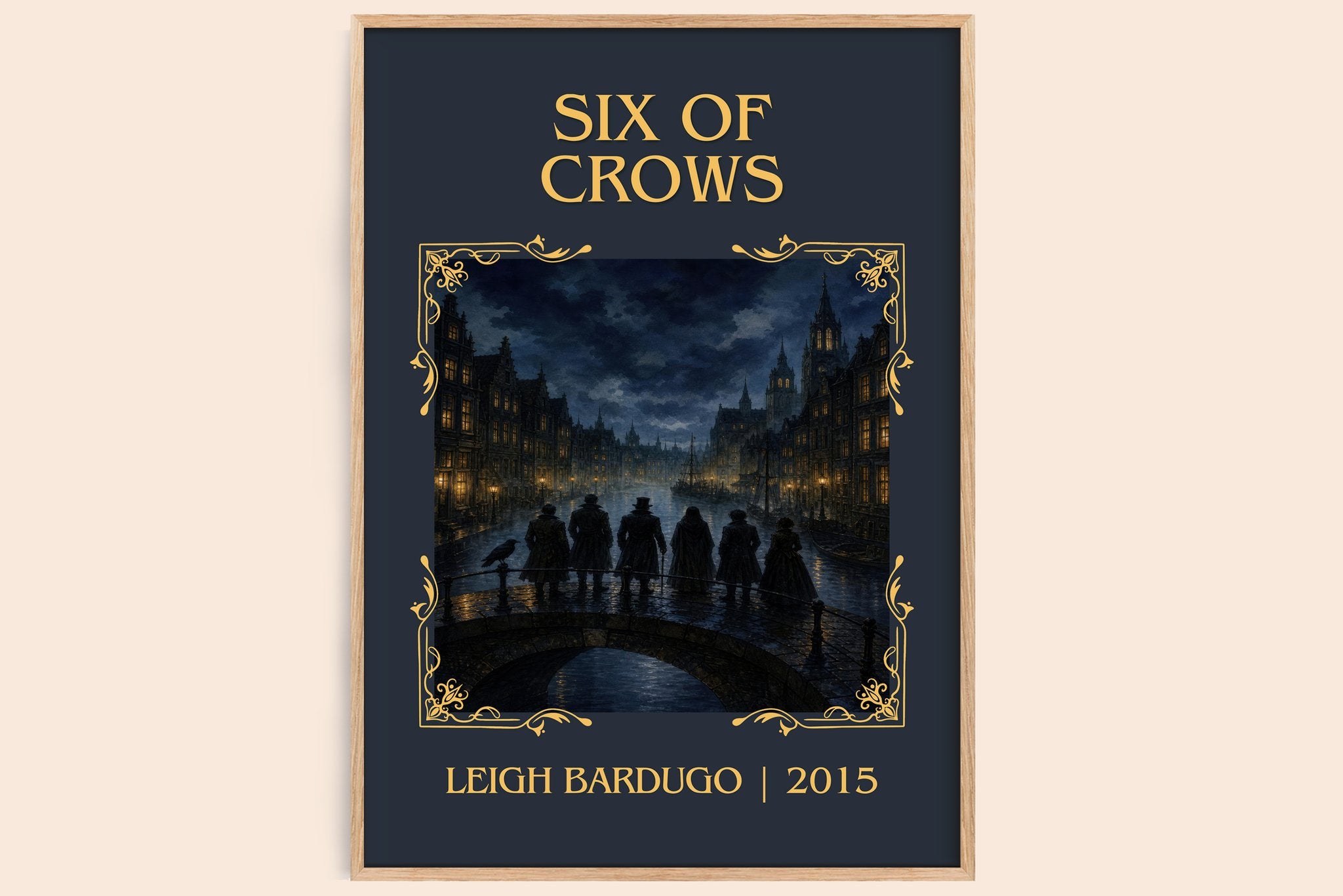 Six of Crows Classic Book Art Print by Leigh Bardugo