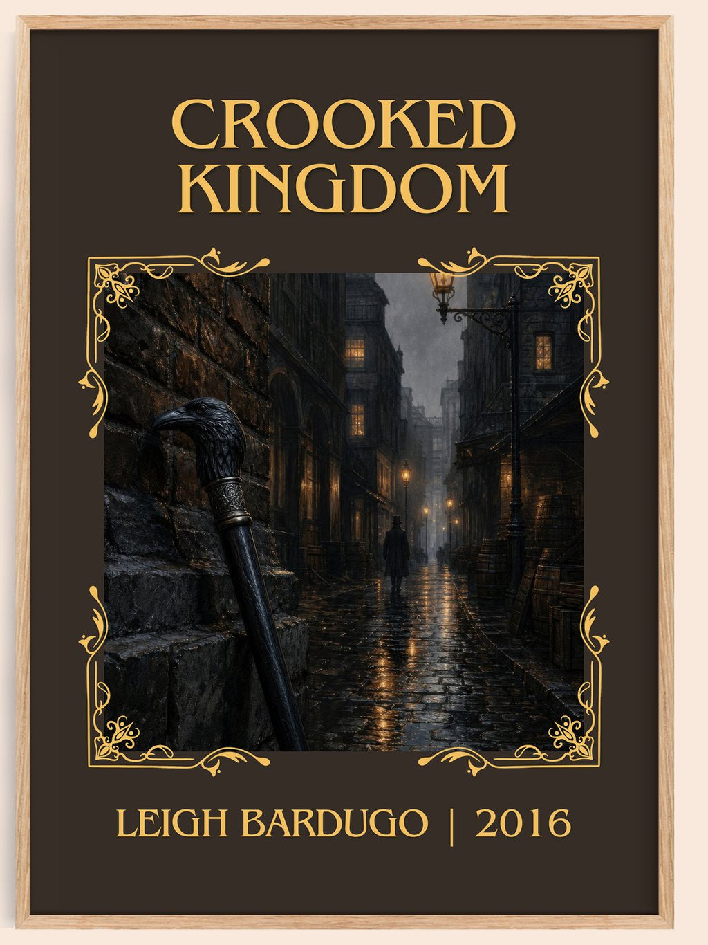 Crooked Kingdom Classic Book Art Print by Leigh Bardugo – book poster