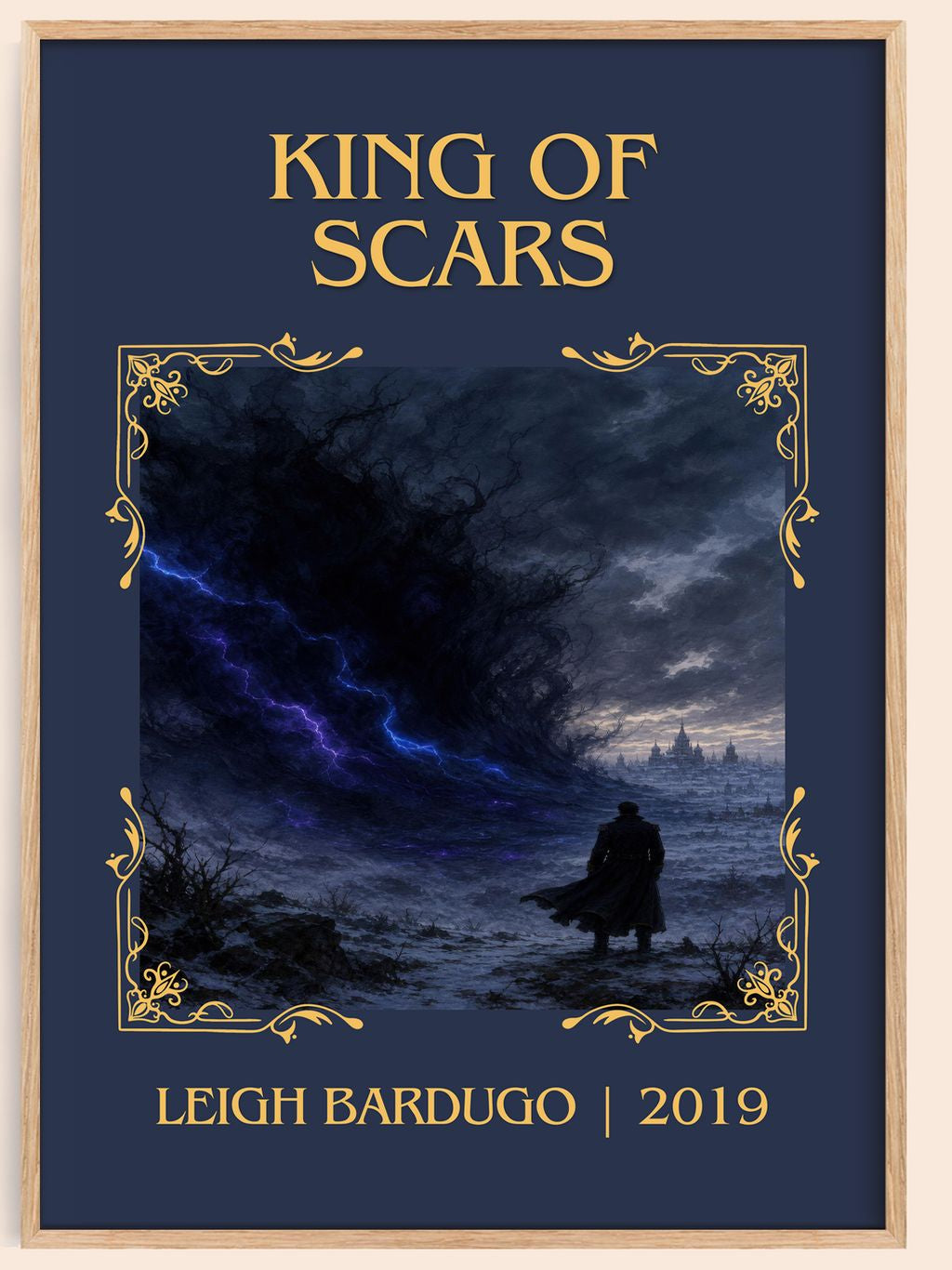 King of Scars Classic Book Art Print by Leigh Bardugo – book poster