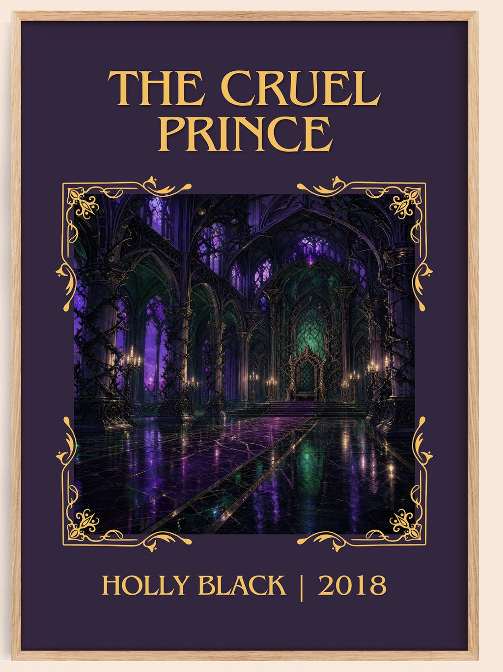 The Cruel Prince Classic Book Art Print by Holly Black – book poster