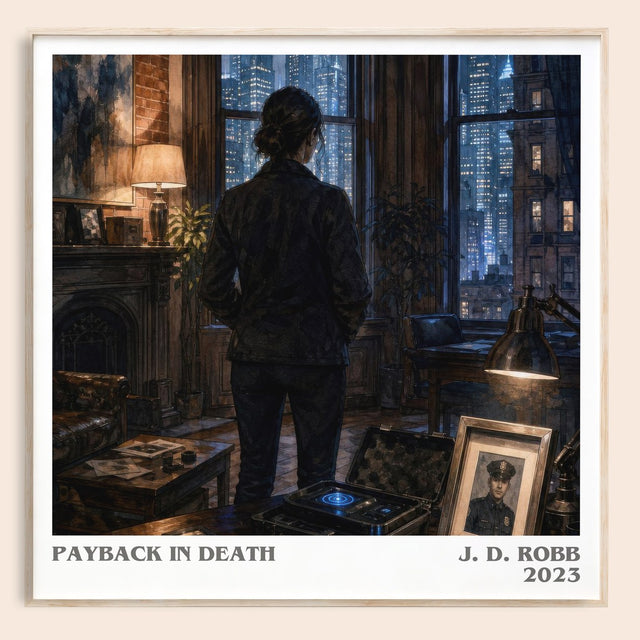 Payback In Death Literary Art Print by J. D. Robb