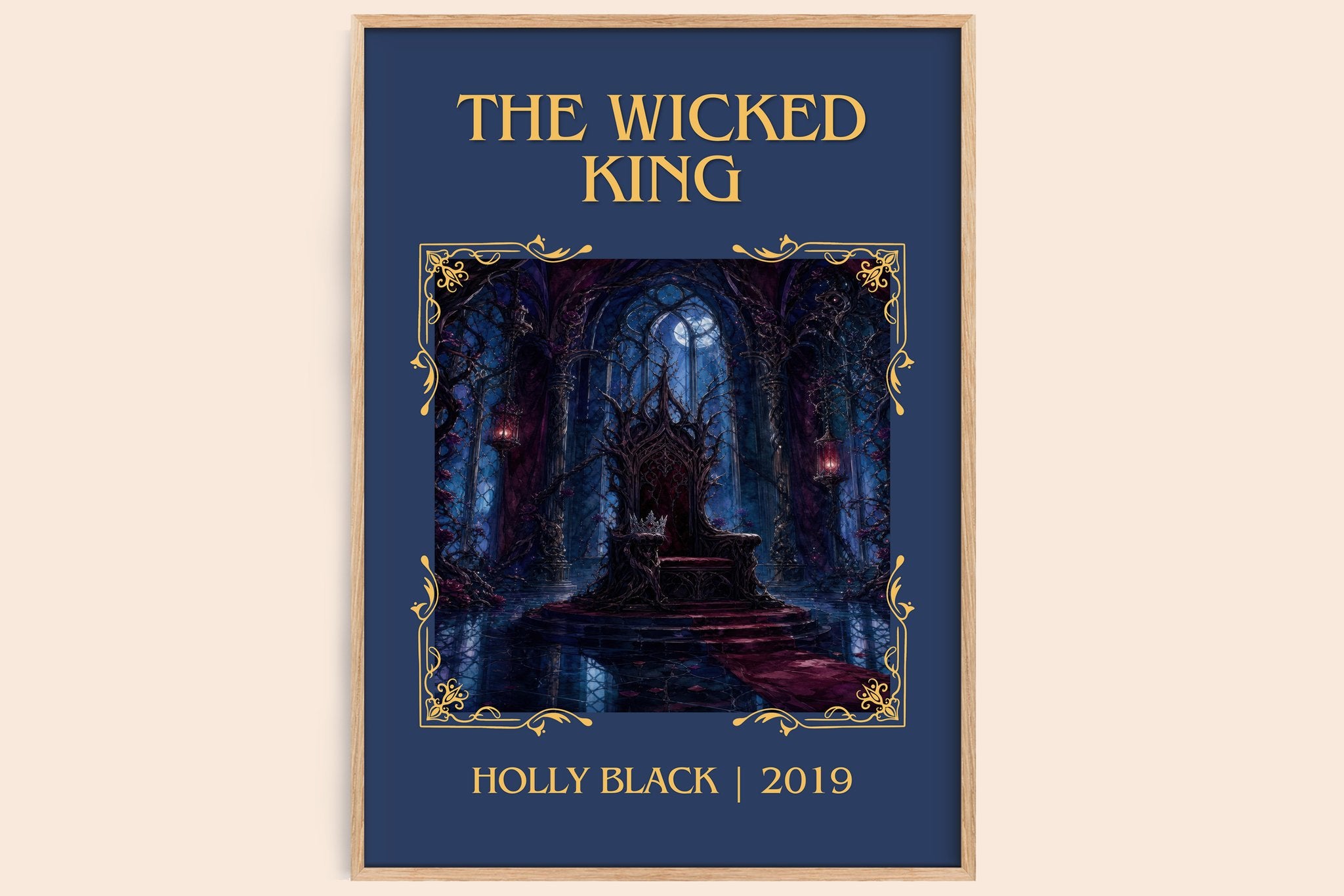 The Wicked King Classic Book Art Print by Holly Black