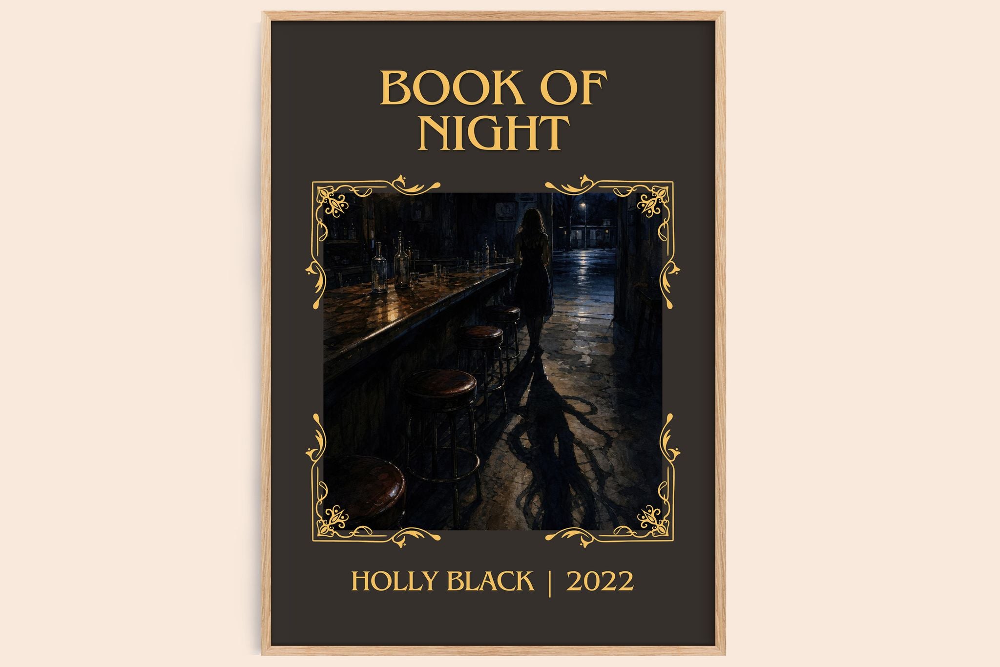Book of Night Classic Book Art Print by Holly Black