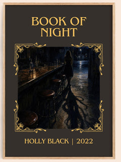 Book of Night Classic Book Art Print by Holly Black – book poster