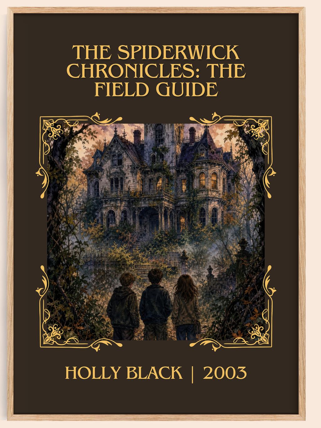 The Spiderwick Chronicles: The Field Guide Classic Book Art Print by Holly Black – book poster