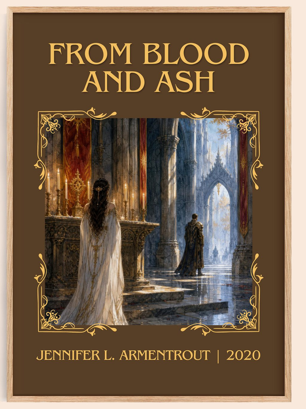 From Blood and Ash Classic Book Art Print by Jennifer L. Armentrout – book poster