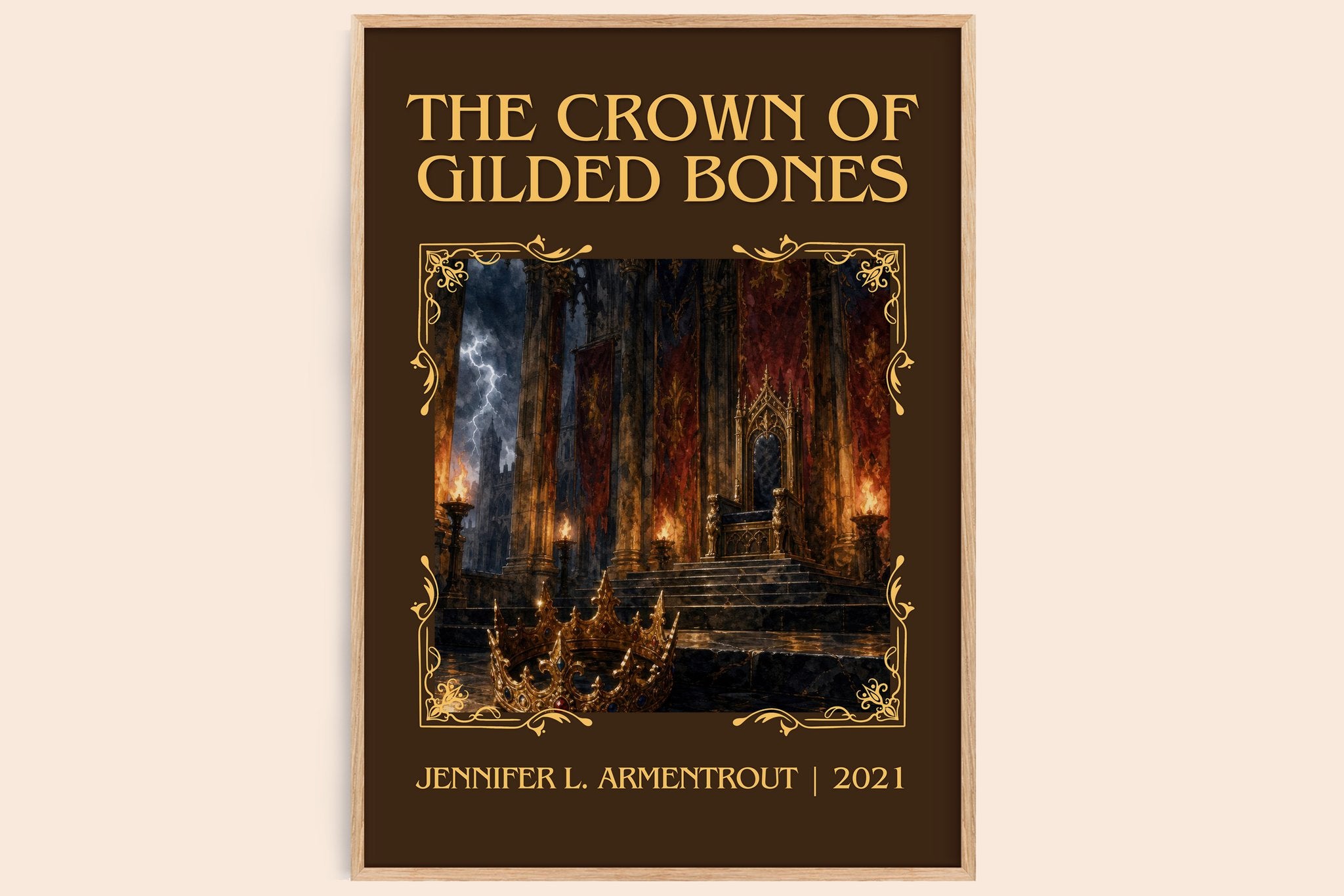 Crown of Gilded Bones Classic Book Art Print by Jennifer L. Armentrout