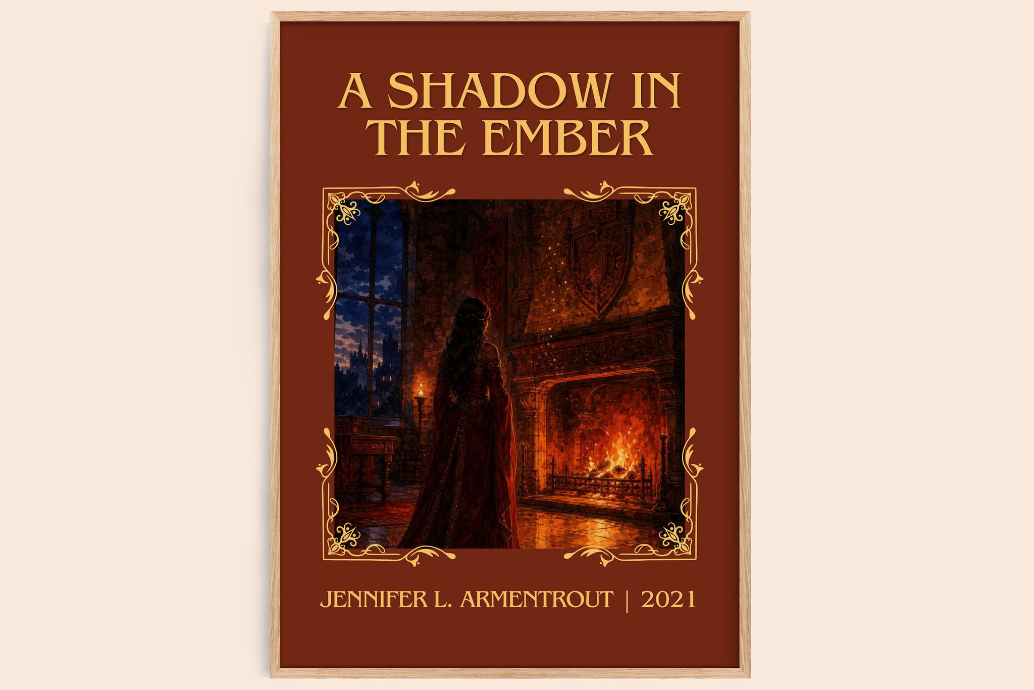 A Shadow in the Ember Classic Book Art Print by Jennifer L. Armentrout