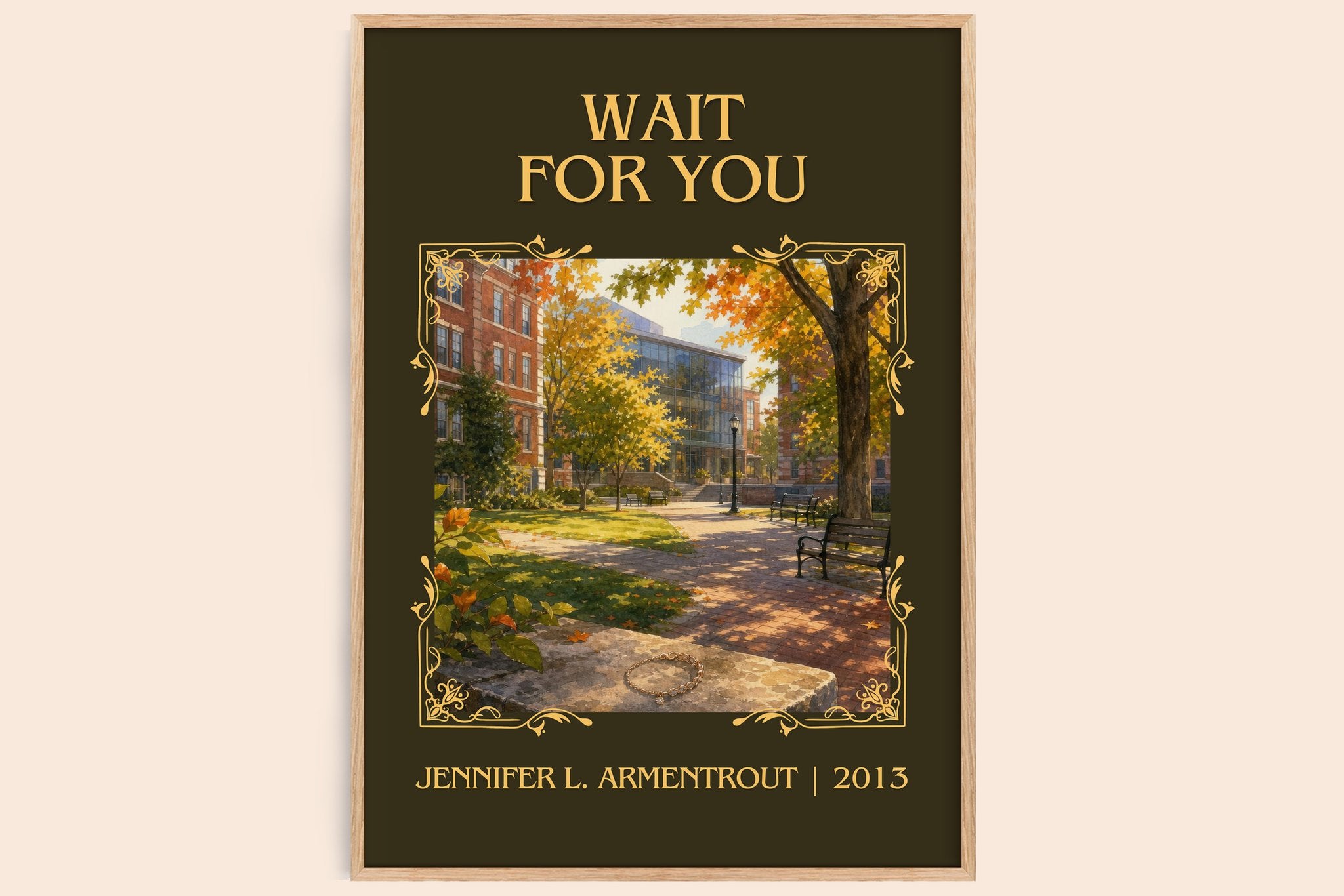 Wait for You Classic Book Art Print by Jennifer L. Armentrout