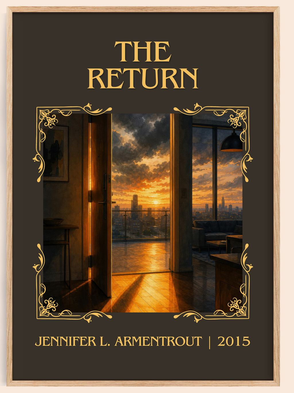 The Return Classic Book Art Print by Jennifer L. Armentrout – book poster