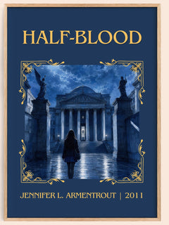 Half-Blood Classic Book Art Print by Jennifer L. Armentrout – book poster