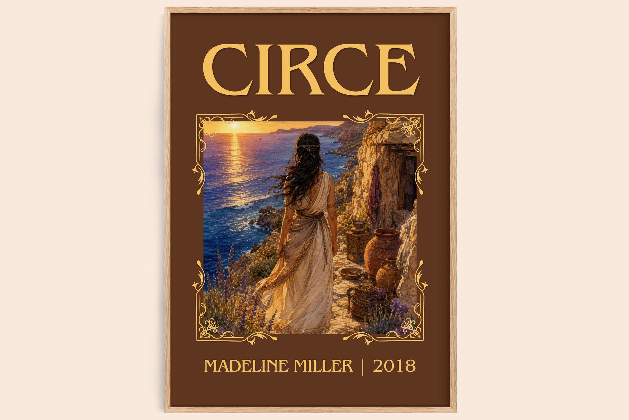 Circe Classic Book Art Print by Madeline Miller