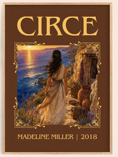 Circe Classic Book Art Print by Madeline Miller – book poster