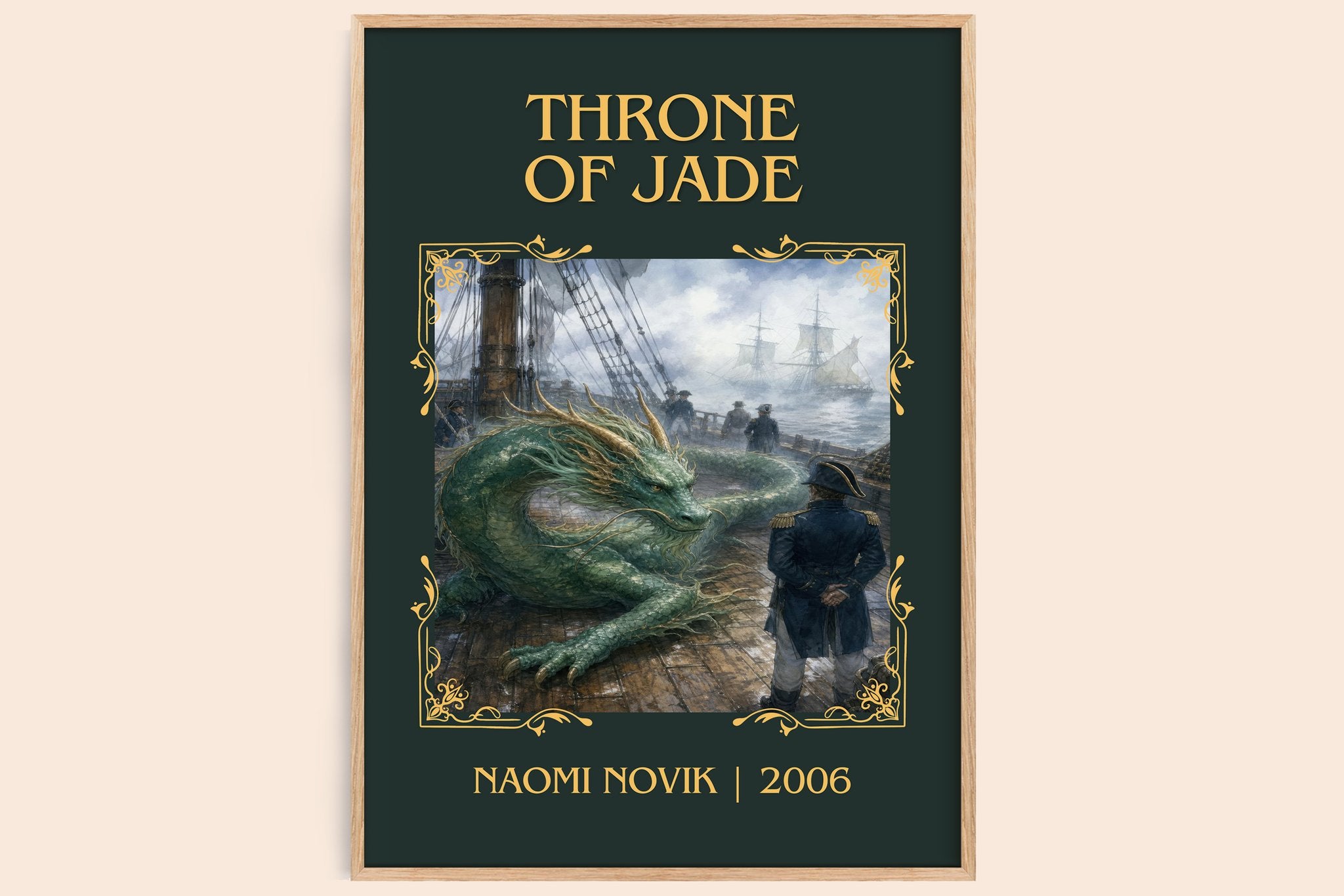 Throne of Jade Classic Book Art Print by Naomi Novik