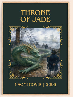 Throne of Jade Classic Book Art Print by Naomi Novik – book poster
