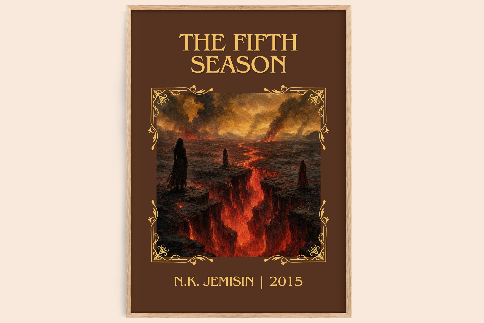The Fifth Season Classic Book Art Print by N.K. Jemisin