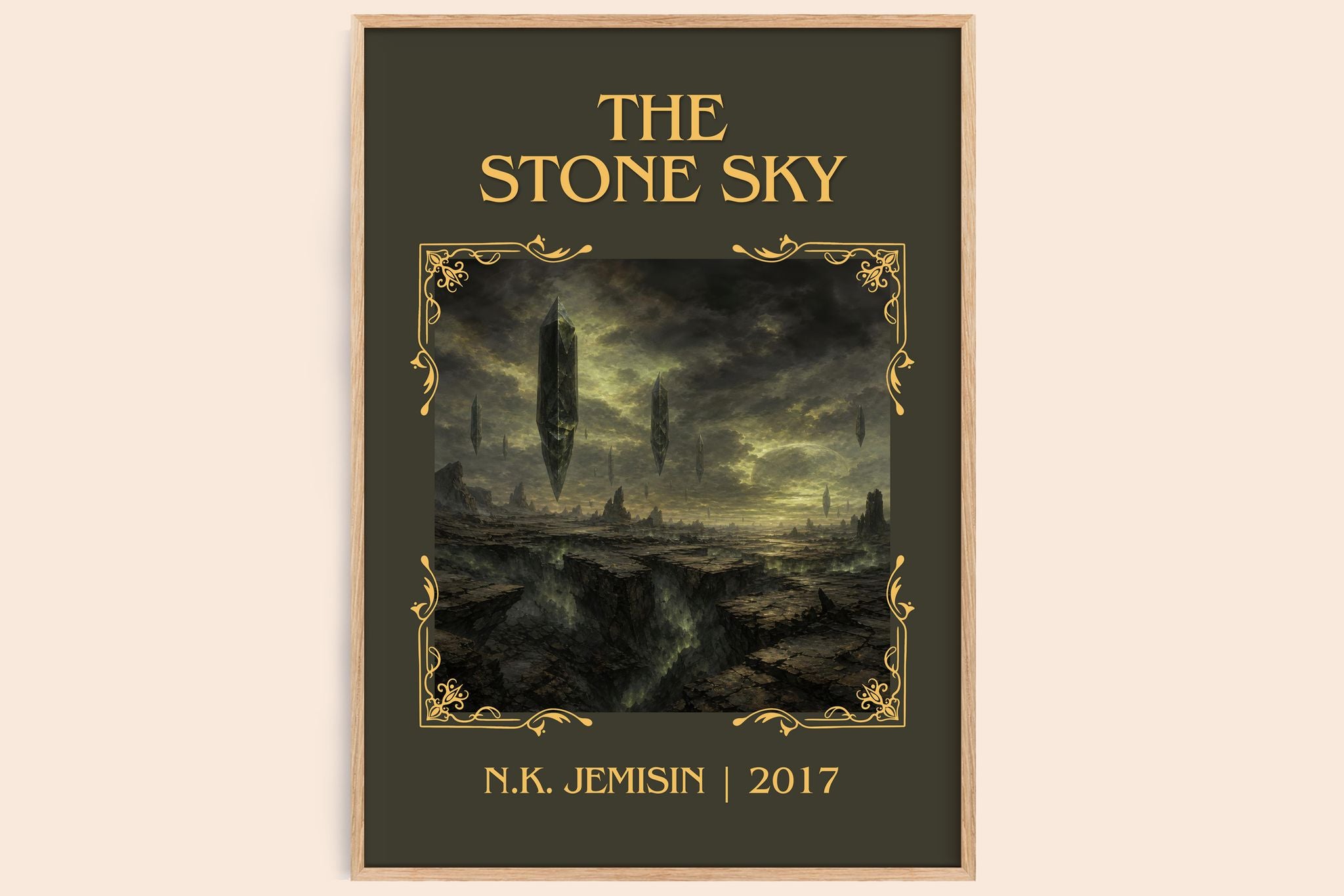 The Stone Sky Classic Book Art Print by N.K. Jemisin