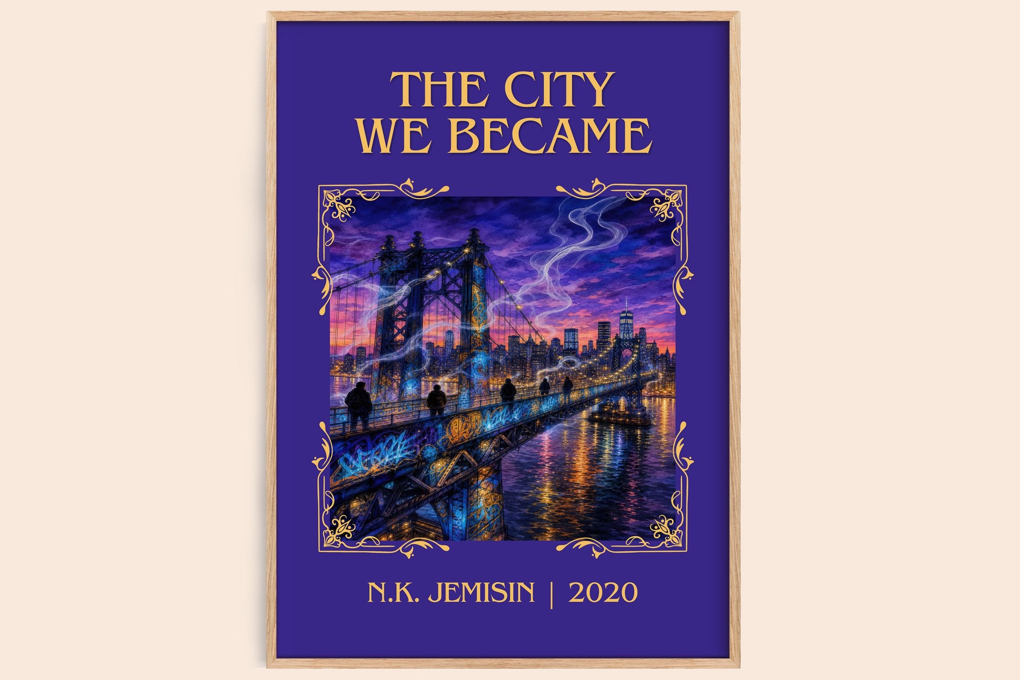 The City We Became Classic Book Art Print by N.K. Jemisin