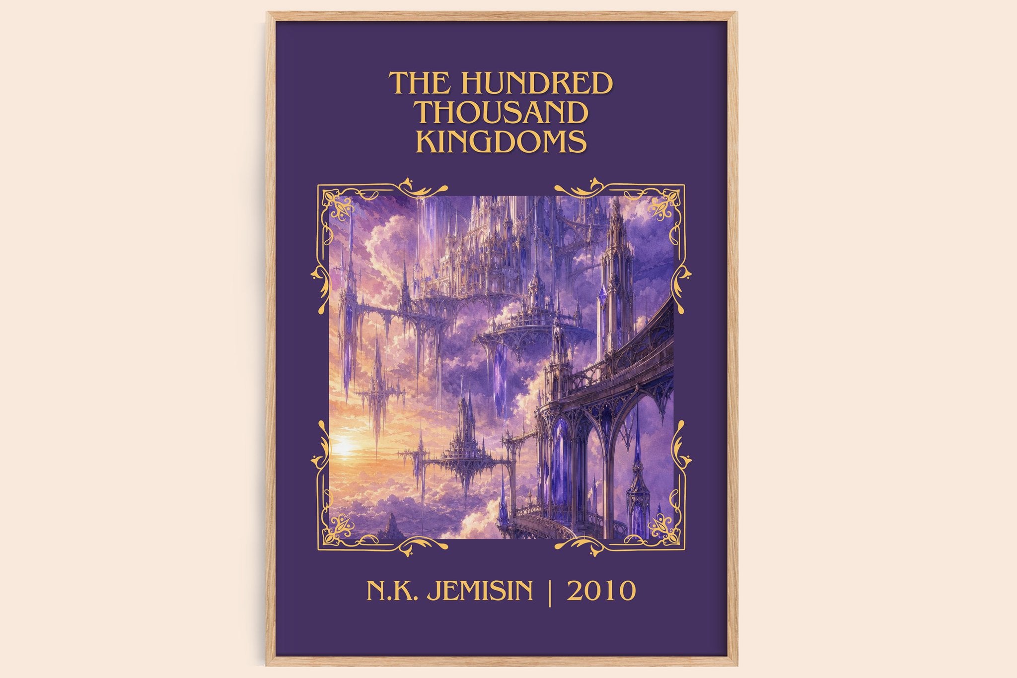 The Hundred Thousand Kingdoms Classic Book Art Print by N.K. Jemisin