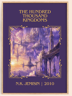The Hundred Thousand Kingdoms Classic Book Art Print by N.K. Jemisin – book poster