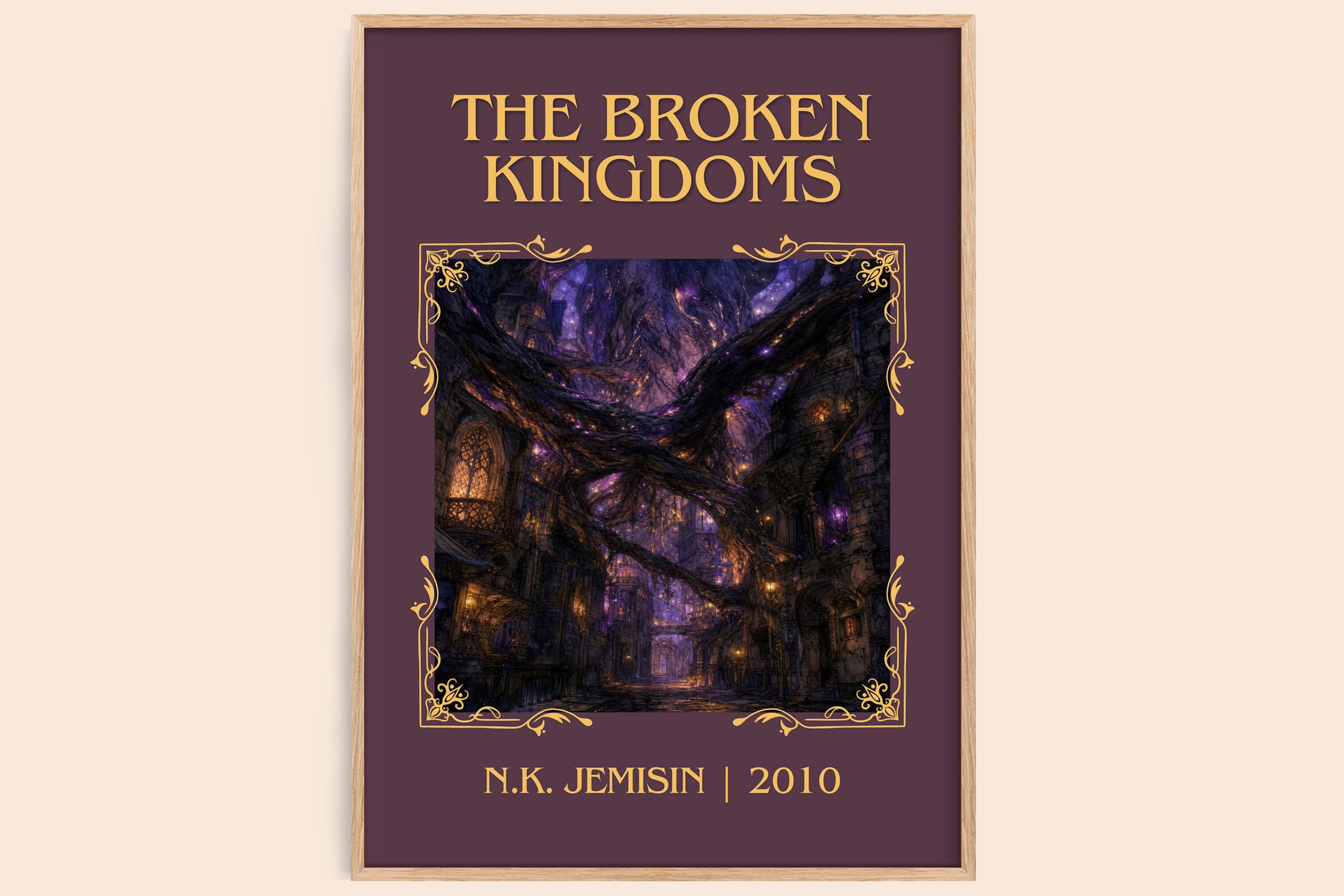 The Broken Kingdoms Classic Book Art Print by N.K. Jemisin