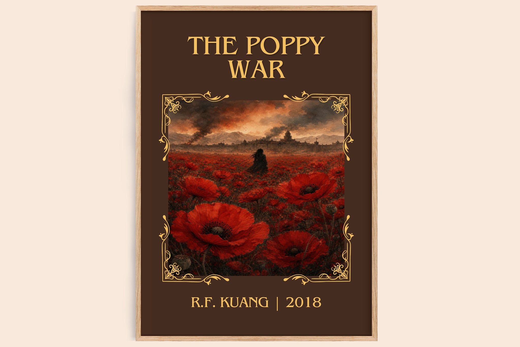 The Poppy War Classic Book Art Print by R.F. Kuang