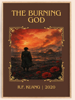 The Burning God Classic Book Art Print by R.F. Kuang – book poster
