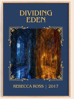 Dividing Eden Classic Book Art Print by Rebecca Ross – book poster