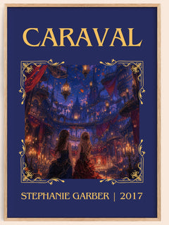 Caraval Classic Book Art Print by Stephanie Garber – book poster