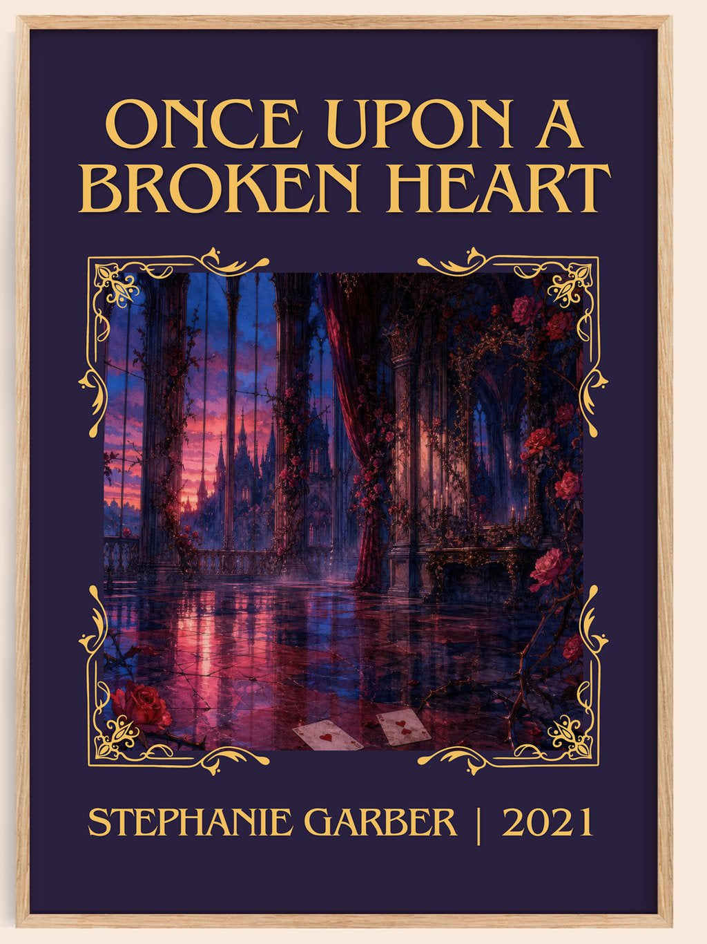 Once Upon a Broken Heart Classic Book Art Print by Stephanie Garber – book poster