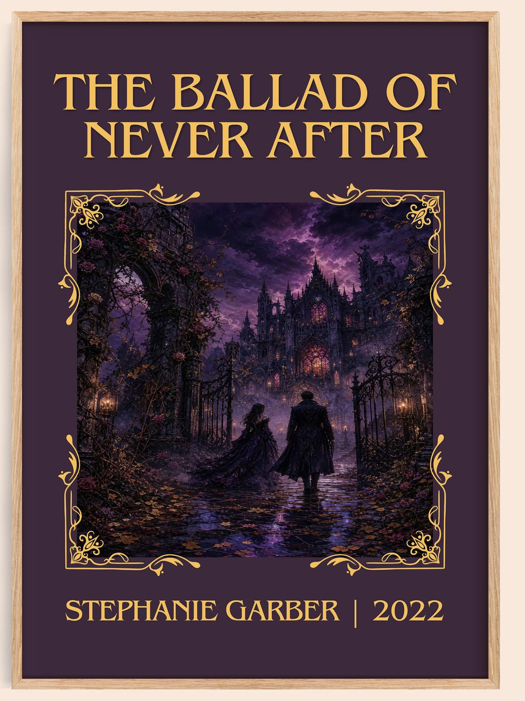 The Ballad of Never After Classic Book Art Print by Stephanie Garber – book poster
