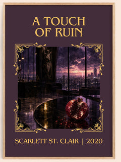 A Touch of Ruin Classic Book Art Print by Scarlett St. Clair – book poster