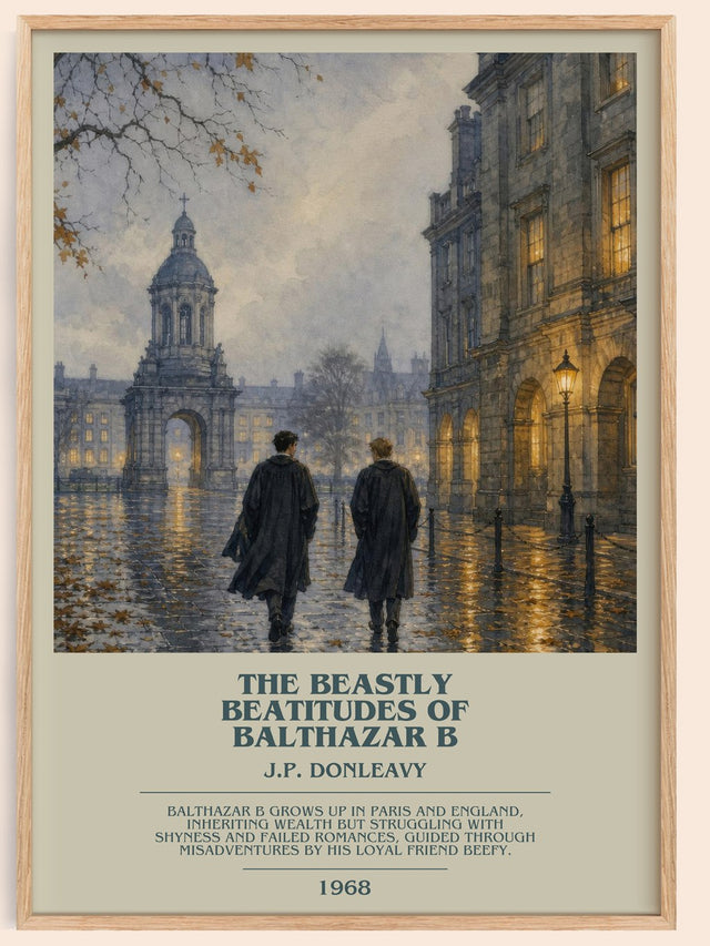 Beastly Beatitudes Of Balthazar B Bookish Wall Art by J.P. Donleavy