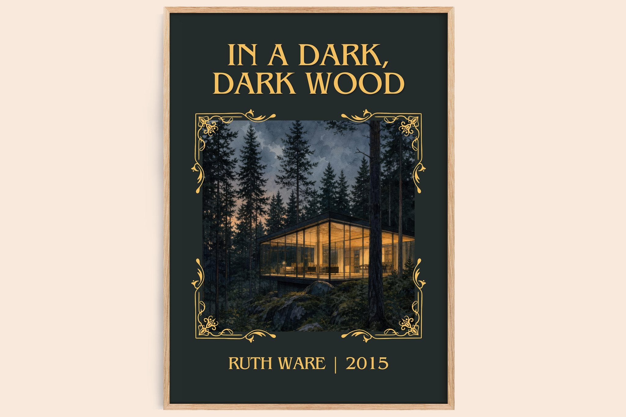 In a Dark, Dark Wood Classic Book Art Print by Ruth Ware