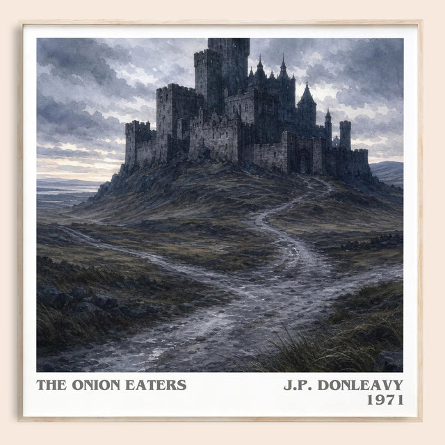 The Onion Eaters Literary Art Print by J.P. Donleavy