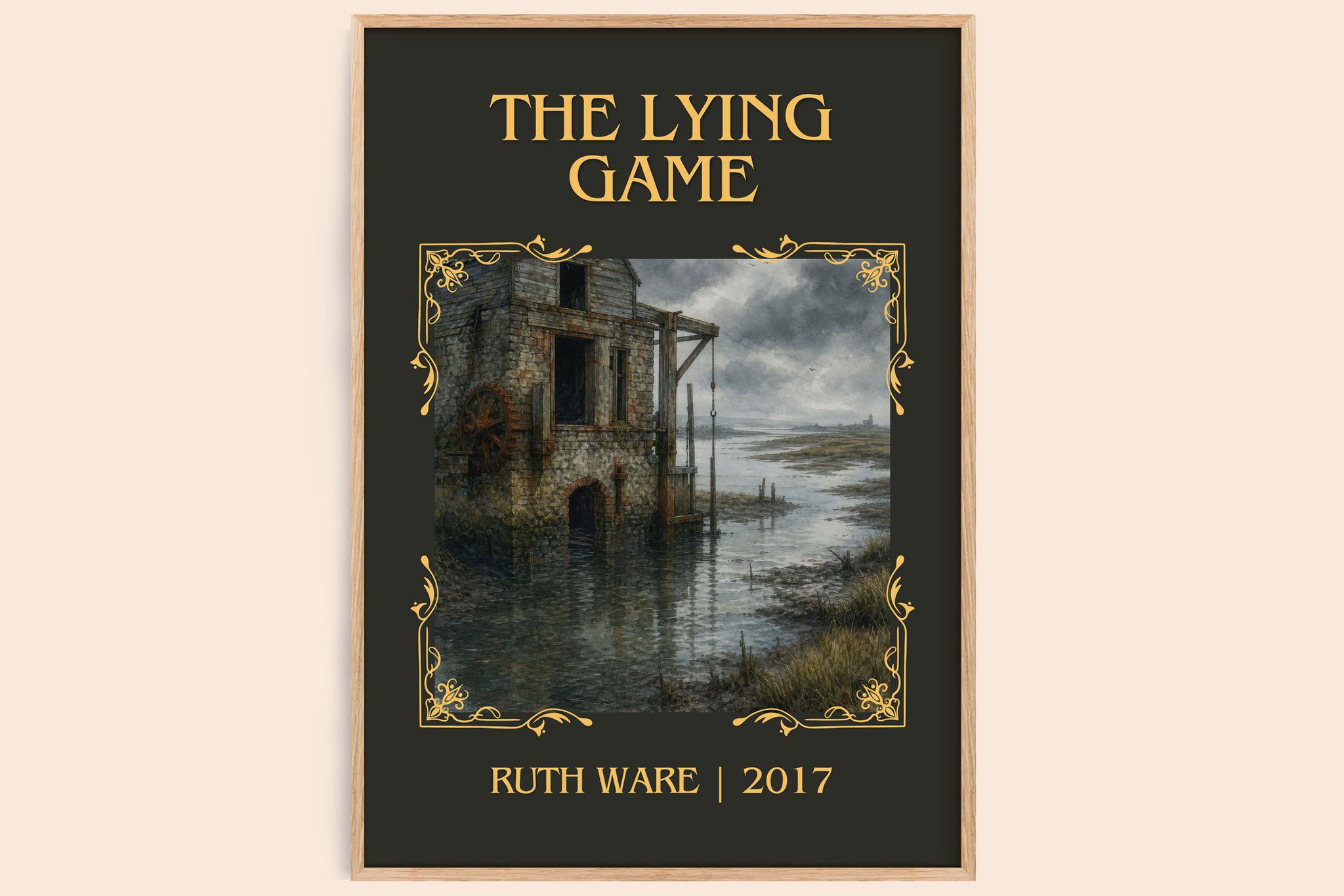 The Lying Game Classic Book Art Print by Ruth Ware