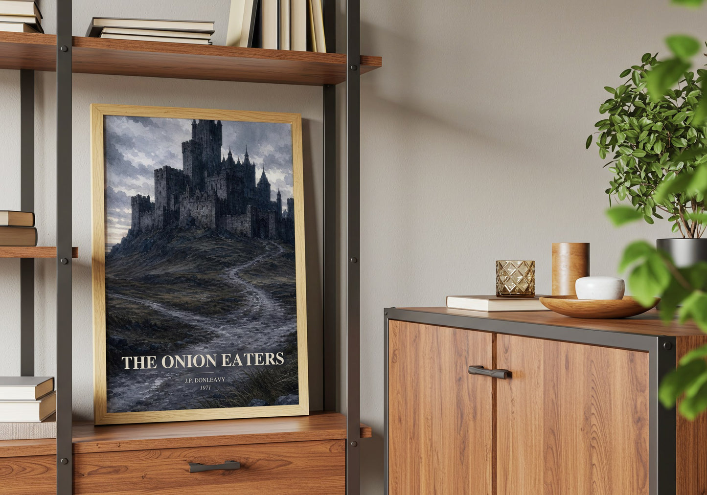 The Onion Eaters book watercolour illustration paper finish options – matte satin gloss
