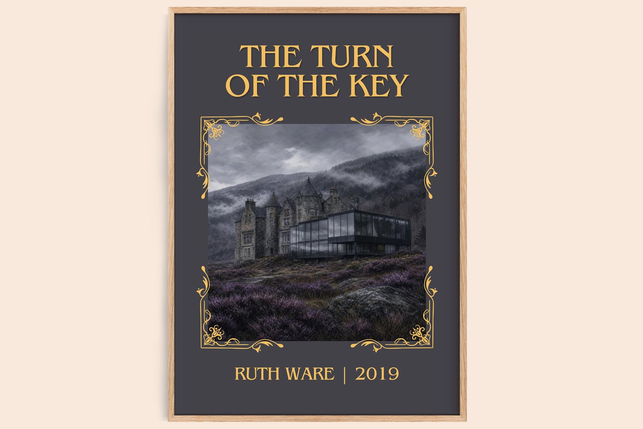 The Turn of the Key Classic Book Art Print by Ruth Ware