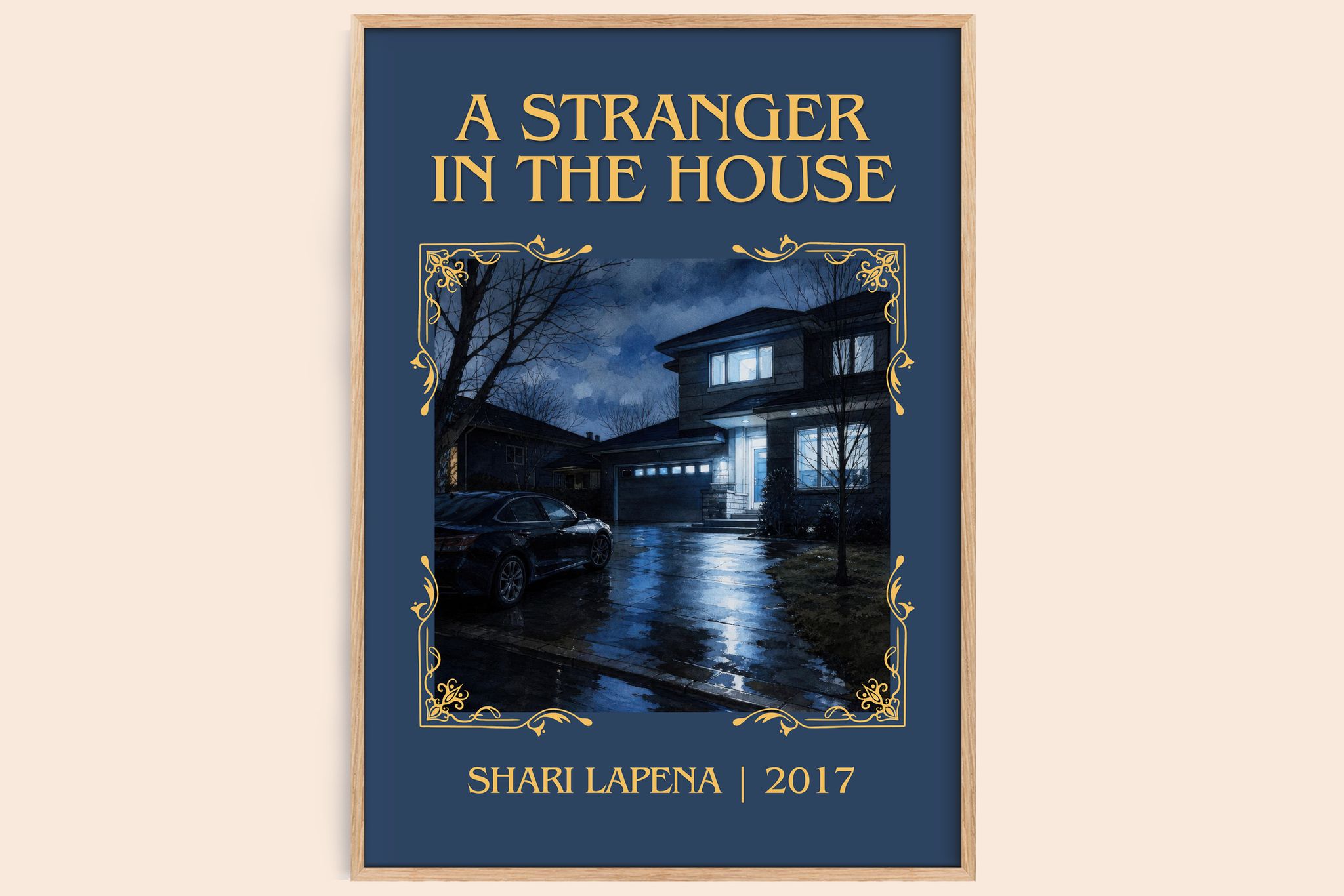 A Stranger in the House Classic Book Art Print by Shari Lapena
