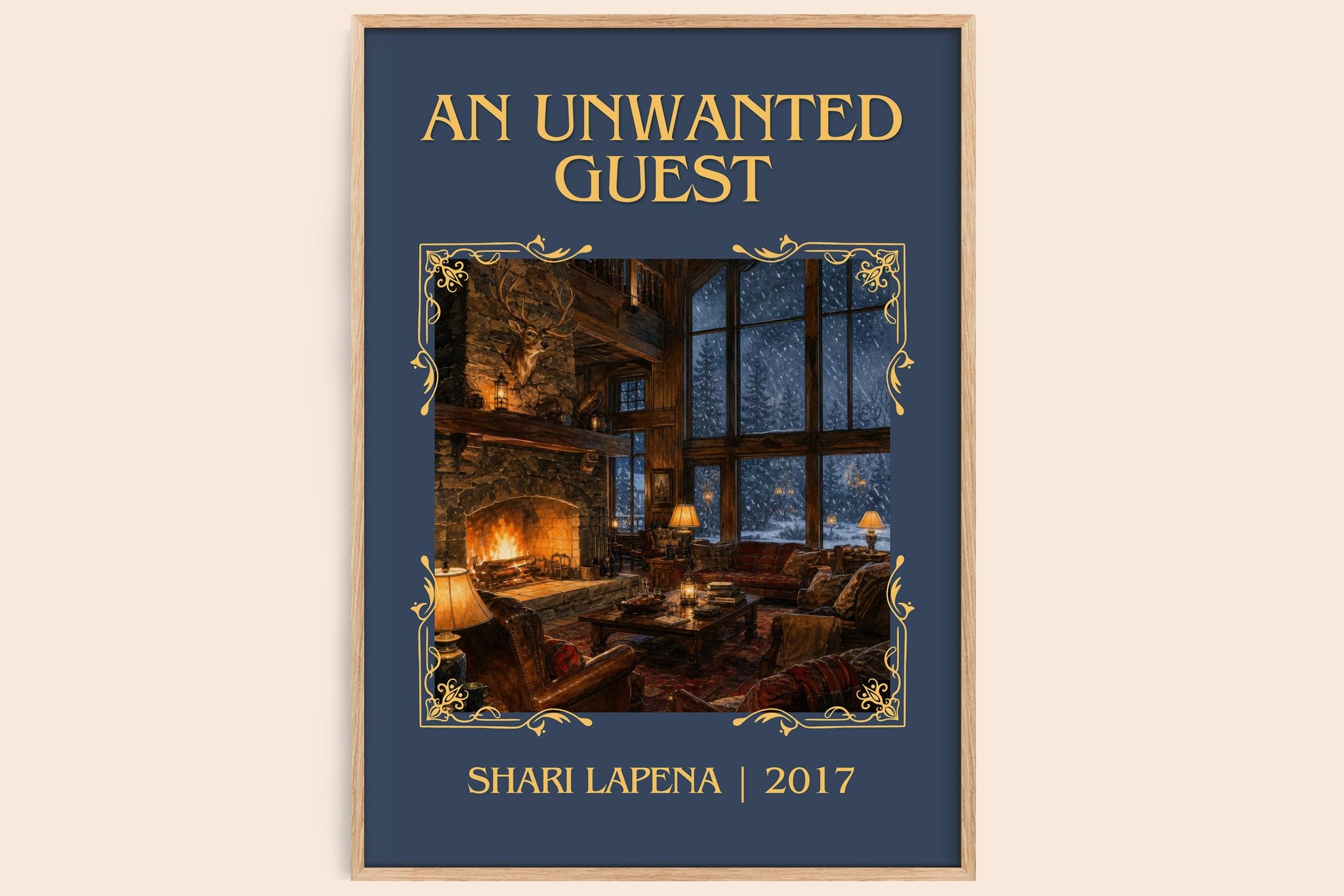 An Unwanted Guest Classic Book Art Print by Shari Lapena