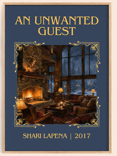 An Unwanted Guest Classic Book Art Print by Shari Lapena – book poster