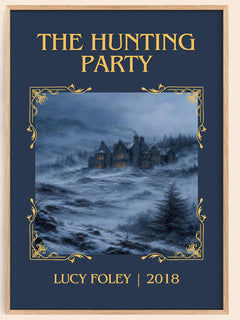The Hunting Party Classic Book Art Print by Lucy Foley – book poster