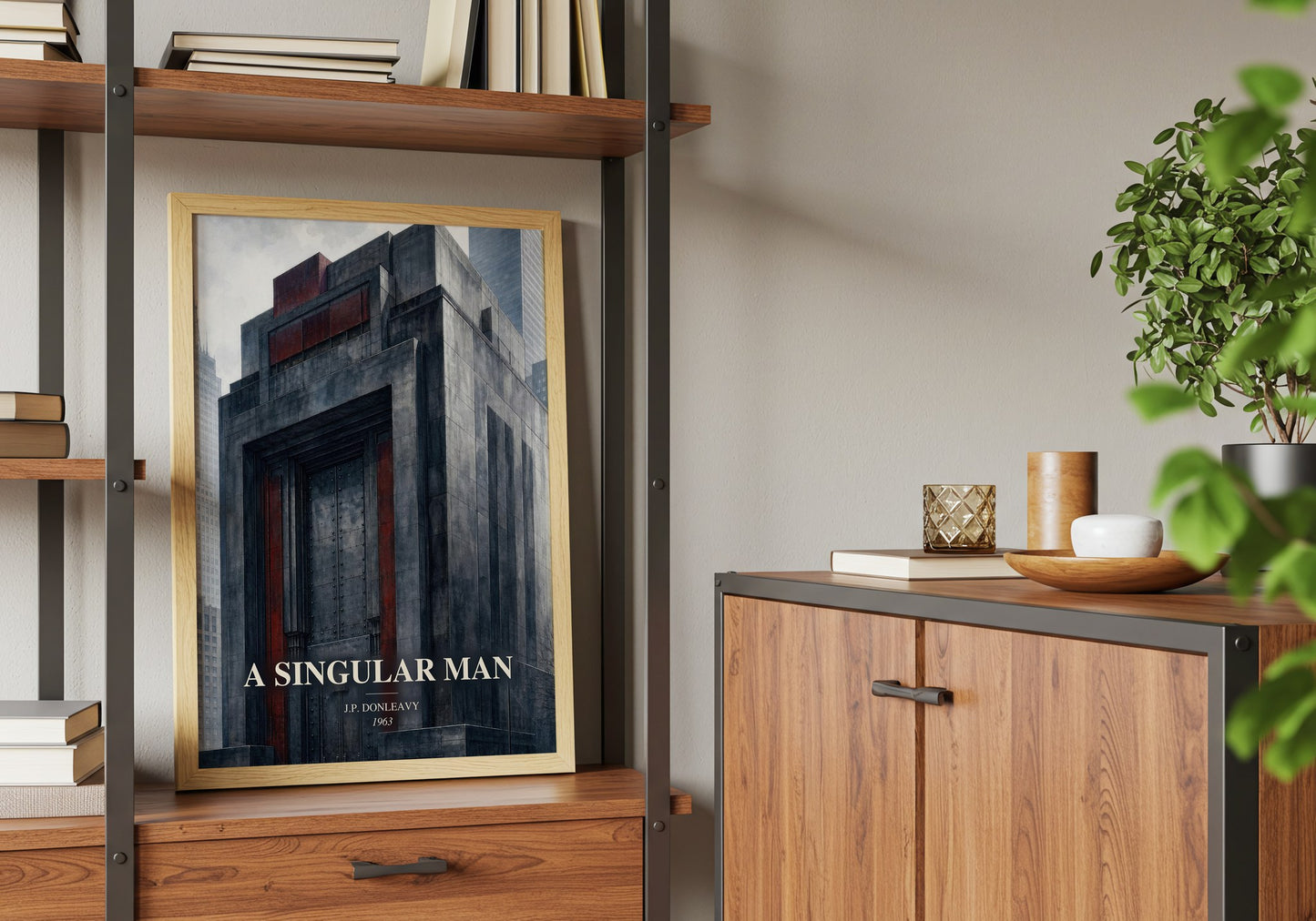 A Singular Man book watercolour illustration paper finish options – matte satin gloss