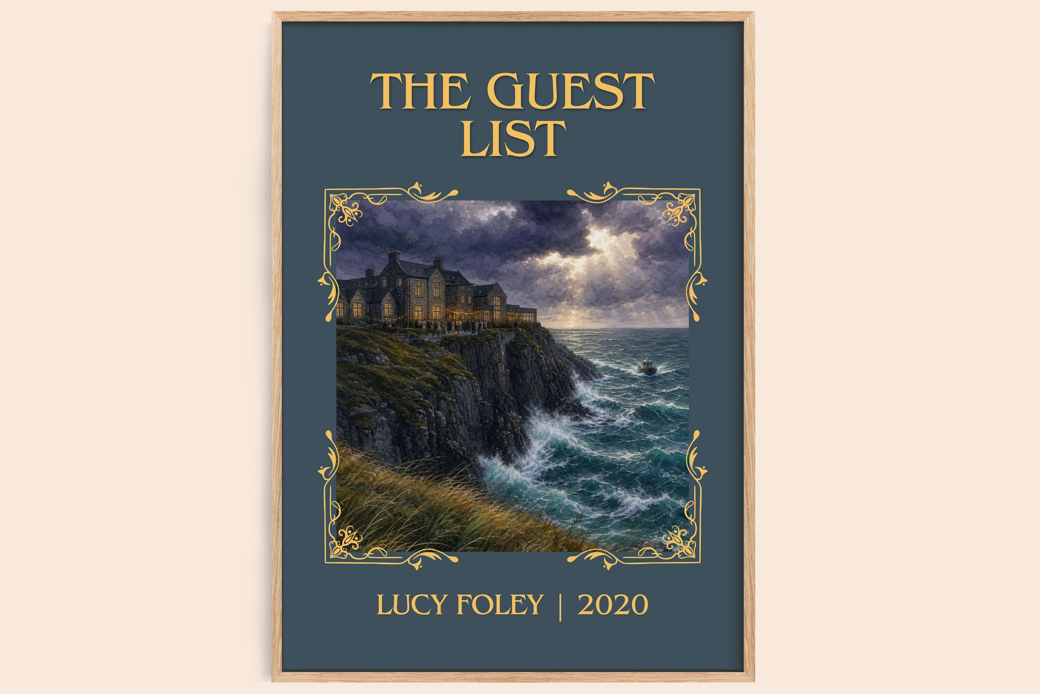 The Guest List Classic Book Art Print by Lucy Foley