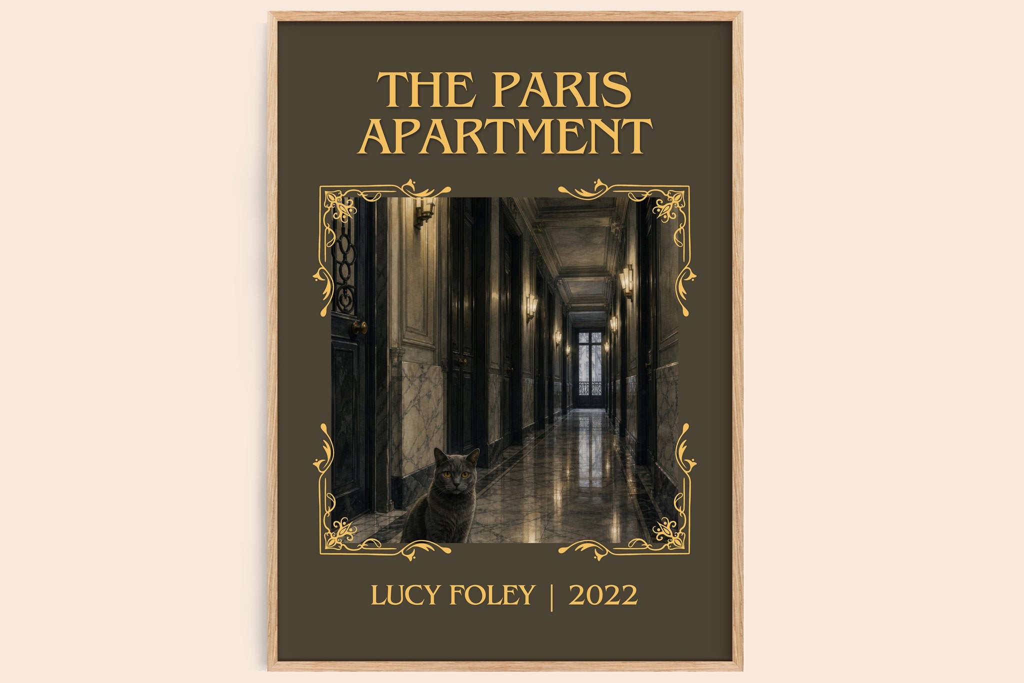 The Paris Apartment Classic Book Art Print by Lucy Foley